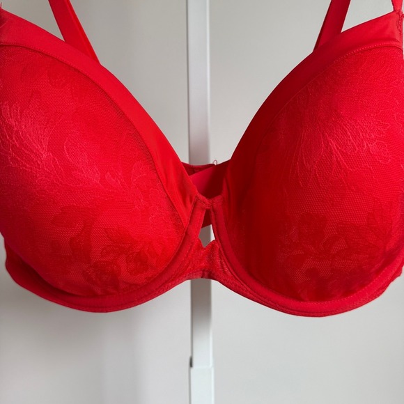 Women's Soma‎ Bra Size 38D Red pushup bra - Picture 2 of 6